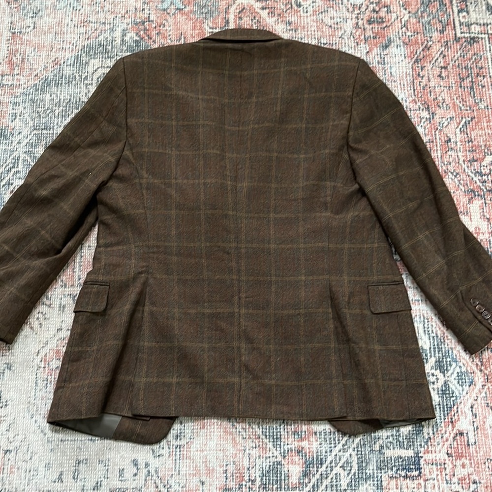 Neumann Marcus Hickey Freeman Wool Cashmere Blend Blazer Sport Coat - Picture 8 of 10